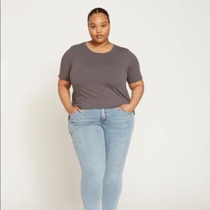 Universal Standard Slate Gray Tee Rex T-Shirt